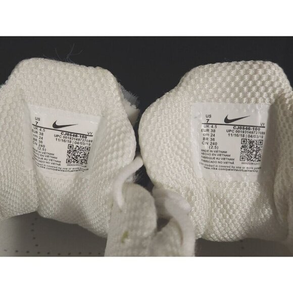 Comme des Garcons x Nike Shox TL Sneakers Size 38 US 7 White - Picture 8 of 9